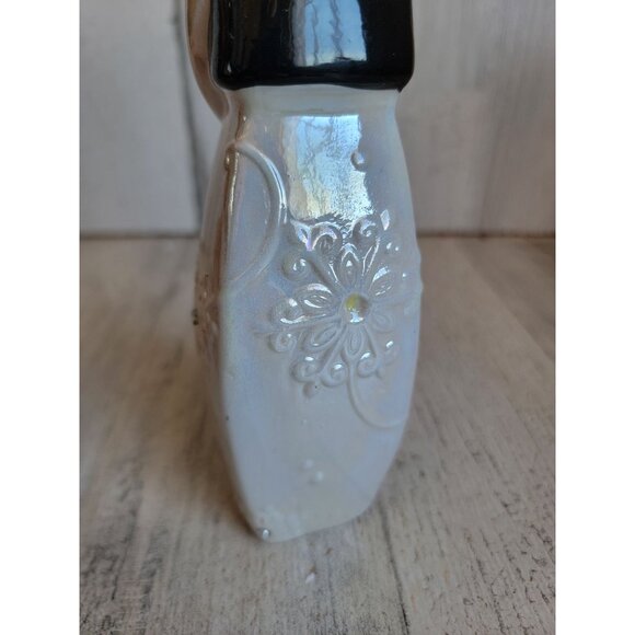 Seasons cannon falls dapper Snowman vintage porcelain xmas - Picture 5 of 6